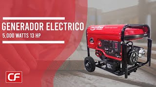 Generador 5,000 KW 13 HP, generador con encendido eléctrico