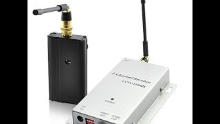 Беспроводной мост для видео сигнала PAL NTSC