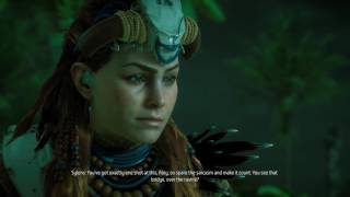Horizon Zero Dawn: To Curse the Darkness - Infiltrate Eclipse Base, find the Derelict Tallneck, (33)