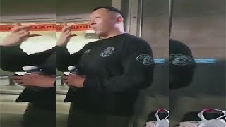 Asian Man Says White Power In An Attempt To Taunt Black Lives Matter Protesters In LA