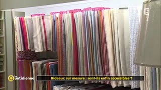 Rideaux sur mesure : sont-ils enfin accessibles ?