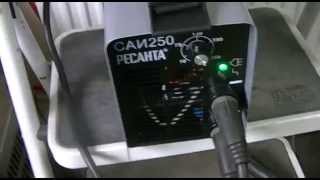 Ресанта САИ 250 проверка на ток. Реально 189 ампер