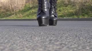 High Heels Herren Männer Lauftest High Heels Stiefel von highheelsperfect