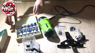 Лучший Ручной фрезер 2019 с Алиэкспресс Electric wood trimmer Крутые инструменты из Китая(1)