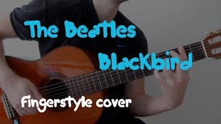 Песня The Beatles - Blackbird (fingerstyle cover) на гитаре, ссылка на разбор песни в описании!