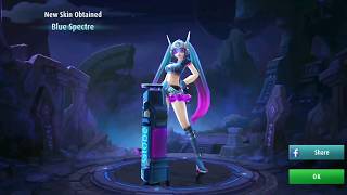 Redeeming Layla's Blue Spectre Skin Code by Bianca