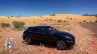 2015 Porsche Macan Turbo - Speed Jump Crash Test - Forza Horizon 3 - 1440p 60fps