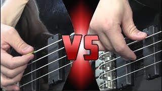 Bajo con DEDOS vs Bajo con PÚA - ¿Cuál es Mejor? | Comparación