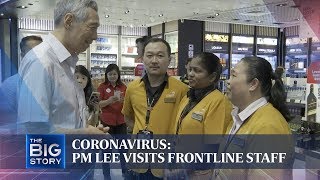 PM Lee visits frontline staff at Changi Airport | THE BIG STORY | The Straits Times