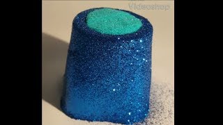Glitter Slime Cutting | Most Satisfying Video | ASMR