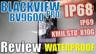 Blackview BV9600 Pro : Waterproof & Sound  Test - IP68 Helio P60 - (Deutsch, eng. hints)