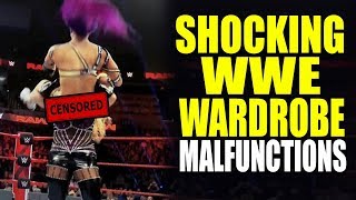 13 Shocking WWE Wrestling Attire Malfunctions! |  wrestlelamia