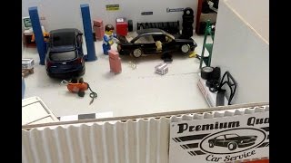 АВТОМАСТЕРСКАЯ ДЛЯ МАСШТАБНЫХ МОДЕЛЕЙ 1/43!!!!!