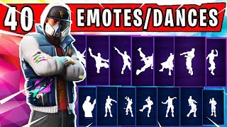 FORTNITE SHOWCASE - BRAND NEW "ABSTRAKT" SKIN with 40 Dances/Emotes | Fortnite Season 4