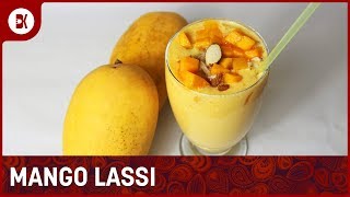 Mango Lassi Recipe |एसे बनाये आम की मीठी ठंडी लसी | Mango Yogurt Smoothie |Sweet Lassi |DipasKitchen