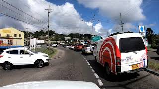 Grenada, from Airport to Allamanda Beach Hotel, Grand Anse.