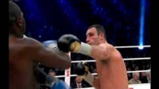 Vitali Klitschko vs. Kevin Johnson last round
