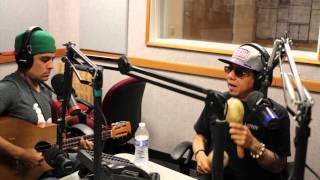Changui Majadero on the air at KPFK Los Angeles