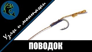 Самый простой поводок для карпа и амура
