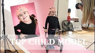 Carmela's Behind the Scenes Photoshoot | Child Model with Muscular Dystrophy
