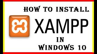 How to install xampp for windows 10 || install xamp step by step
