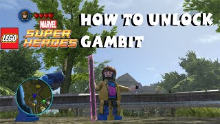 How to Unlock Gambit - Lego Marvel Super Heroes X-Men