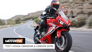 Honda CBR650R & CB650R 2019 - test (English subs)