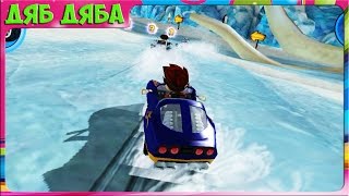 Игровой мультик про машинки для детей Гонки на машинках багги Beach Buggy Racing #6 Новая трасса