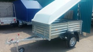 Прицеп для путешествий. МЗСА 817710.004-05. Пластиковая крышка для прицепа. ЦЛП АРИВА.