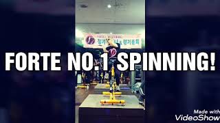 FORTE NO.1 SPINNING!/THUMBS UP-모모랜드/1월/제10회!정기세미나!첫작품!/11기!강사전문반모집!