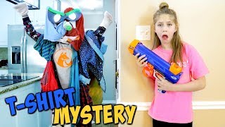 The Missing T Shirt Mystery! Hope vs the Laundry Mound SuperHeroKids Funny Comic in Real Life Skits