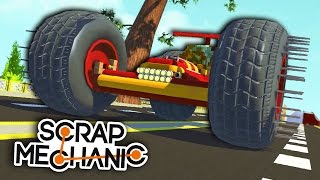 ПОСТРОИЛИ ГРОМАДНЫЙ БИГФУТ НА ГИГАНТСКИХ КОЛЕСАХ! ( SCRAP MECHANIC )