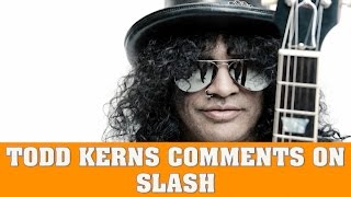 Slash News: Todd Kerns Comments on What's He's Learnt From Slash