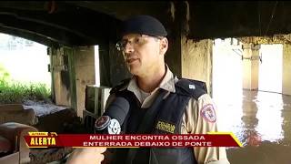 JF: Mulher encontra ossada enterrada debaixo de ponte