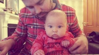 BABY PLAYS PIANO!