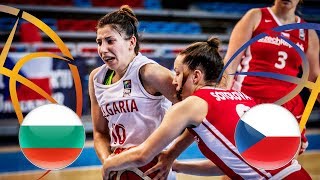 Bulgaria v Czech Republic - Full Game - FIBA U20 Women's European Championship Division B 2018