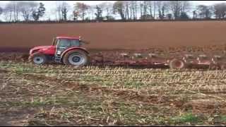 ZETOR FORTERRA z obrotową szóstką w Bretanii we Francji
