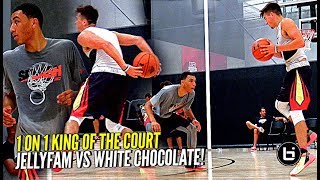 Jordan McCabe vs Jahvon Quinerly 1 on 1 King of The Court COOKOUT!! Ant Simons & Chris Herren Too!