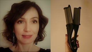 Лёгкие волны на короткие волосы. Причёска на себе. Видео-урок