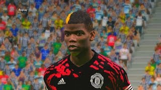 PES 2017 / Face & Hair Paul POGBA 2017-2018 PC HD