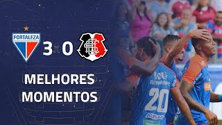 Fortaleza 3 x 0 Santa Cruz | Gols e Melhores Momentos | 3ª rodada | Copa do Nordeste 2020
