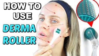 How To Use DERMAROLLER For Beginners Every Step