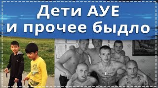 Дети АУЕ - Культура гопников и недалёких людей [Обзор АУЕшников]