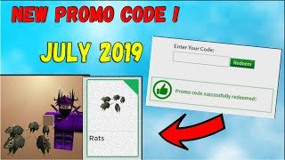 NEW ROBLOX PROMO CODE !! / JULY 2019 - NEW FREE ITEM