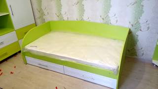ДЕТСКАЯ КРОВАТЬ СВОИМИ РУКАМИ!!!CHILDREN'S BED WITH THEIR HANDS!!!