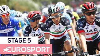 First Giro Stage Win in Four Years for Enrico Battaglin | Giro d'Italia 2018 | Stage 5 Highlights