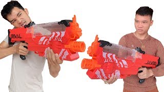 PHD | Thử Nghịch Súng Nerf | Nerf War