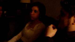 Tiffani singing inside her mouth