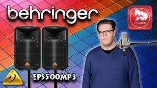 BEHRINGER EPS500MP3 - доступный комплект из двух колонок с микшером