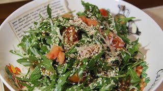 diet.net №46 "Салат из рукколы с семгой"
